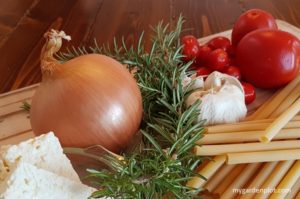 Read more about the article Pasta With Rosemary, Charred Tomato And Feta