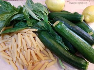 Read more about the article Pasta With Zucchini And Basil